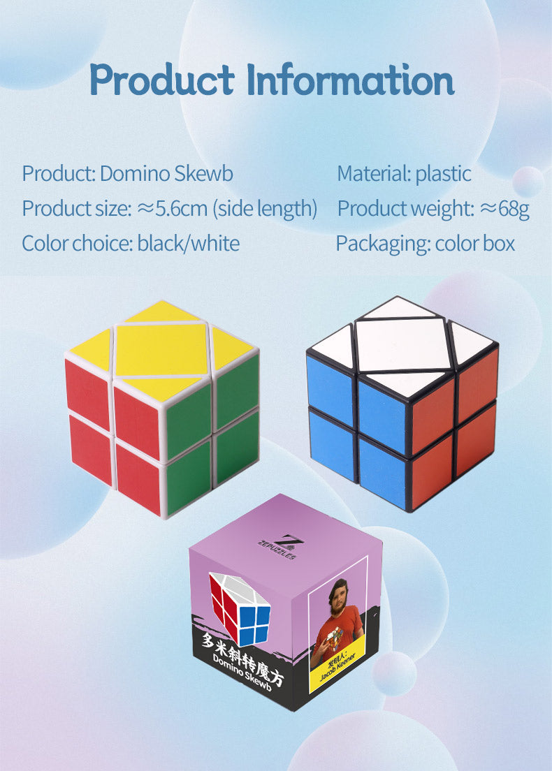 Zepuzzles Domino Skewb