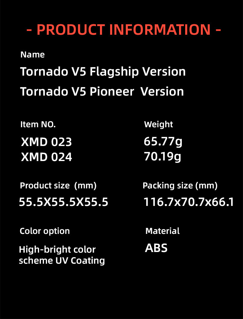 Qiyi X-Man Design Tornado V5