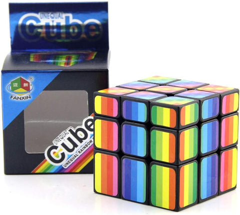 FanXin Rainbow Unequal 3x3 Cube