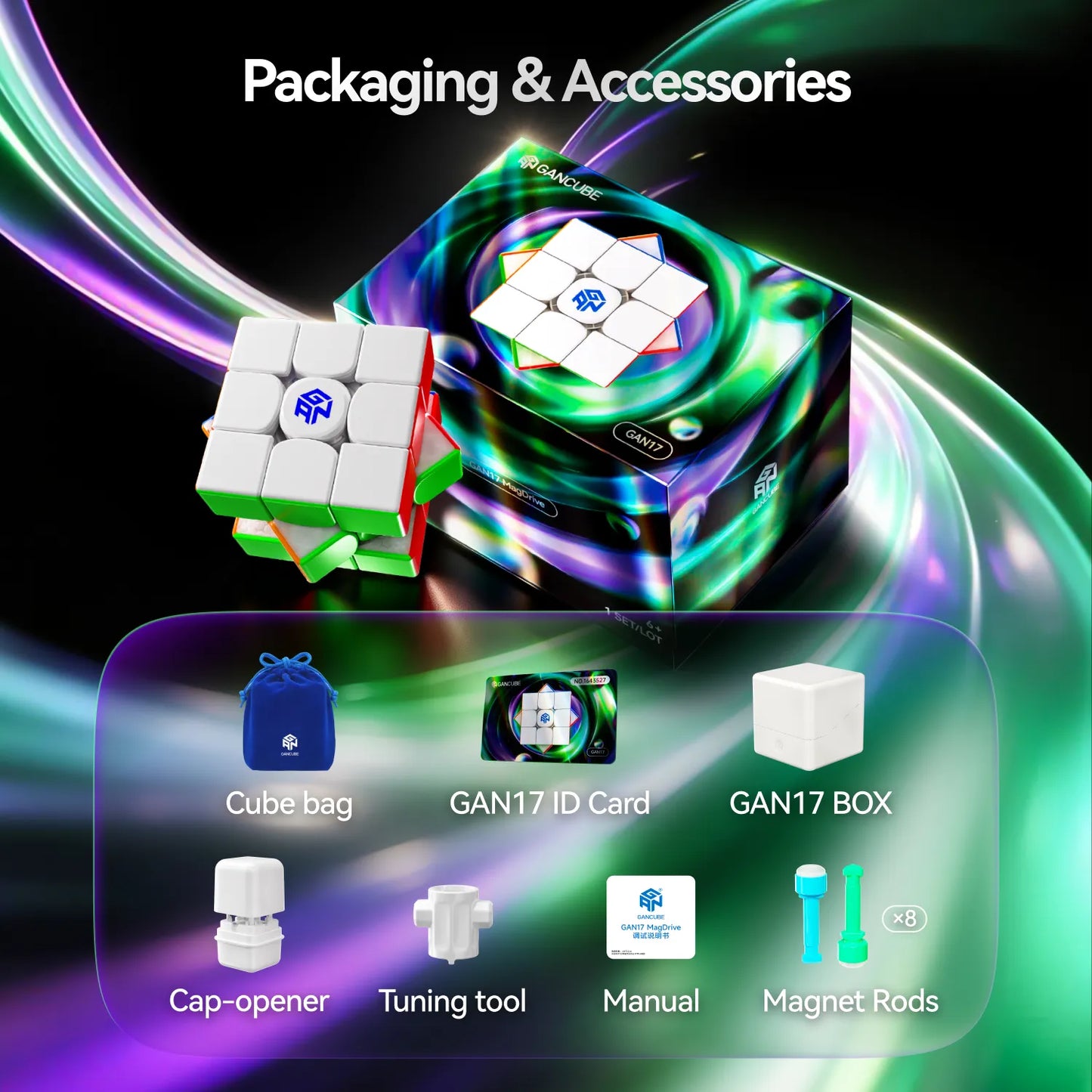 GAN 17 MagDrive UV