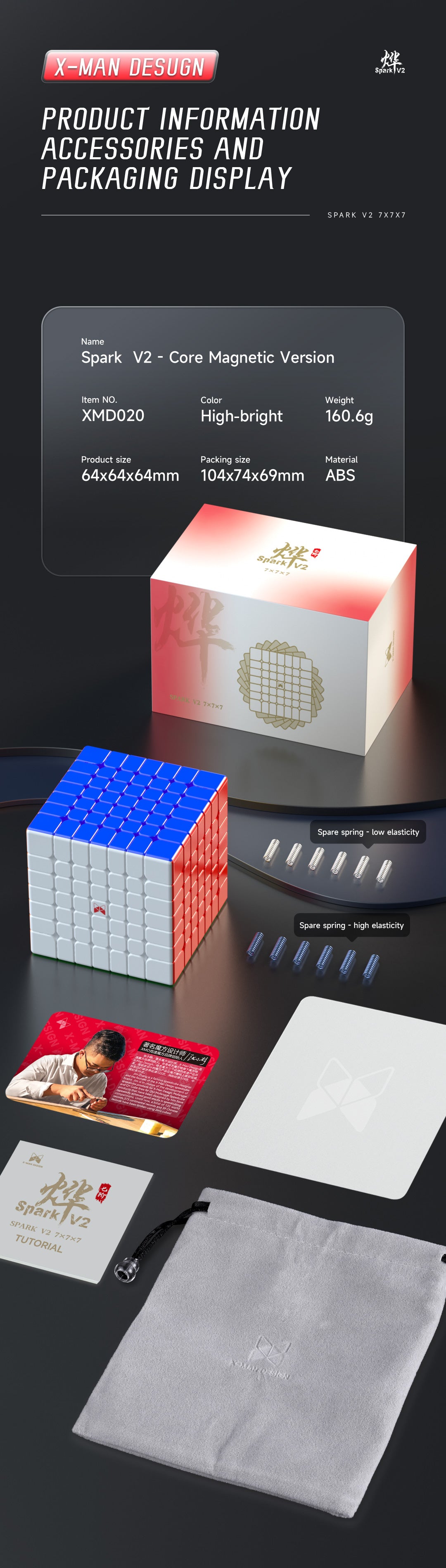 Qiyi X-Man Design Spark V2 7x7