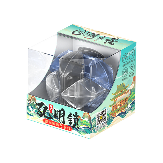 Qiyi Kongming Lock (coloured transparent)