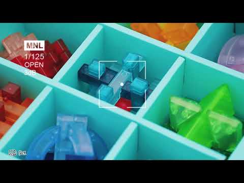 Qiyi Kongming Lock Set (9 pcs, coloured transparent)