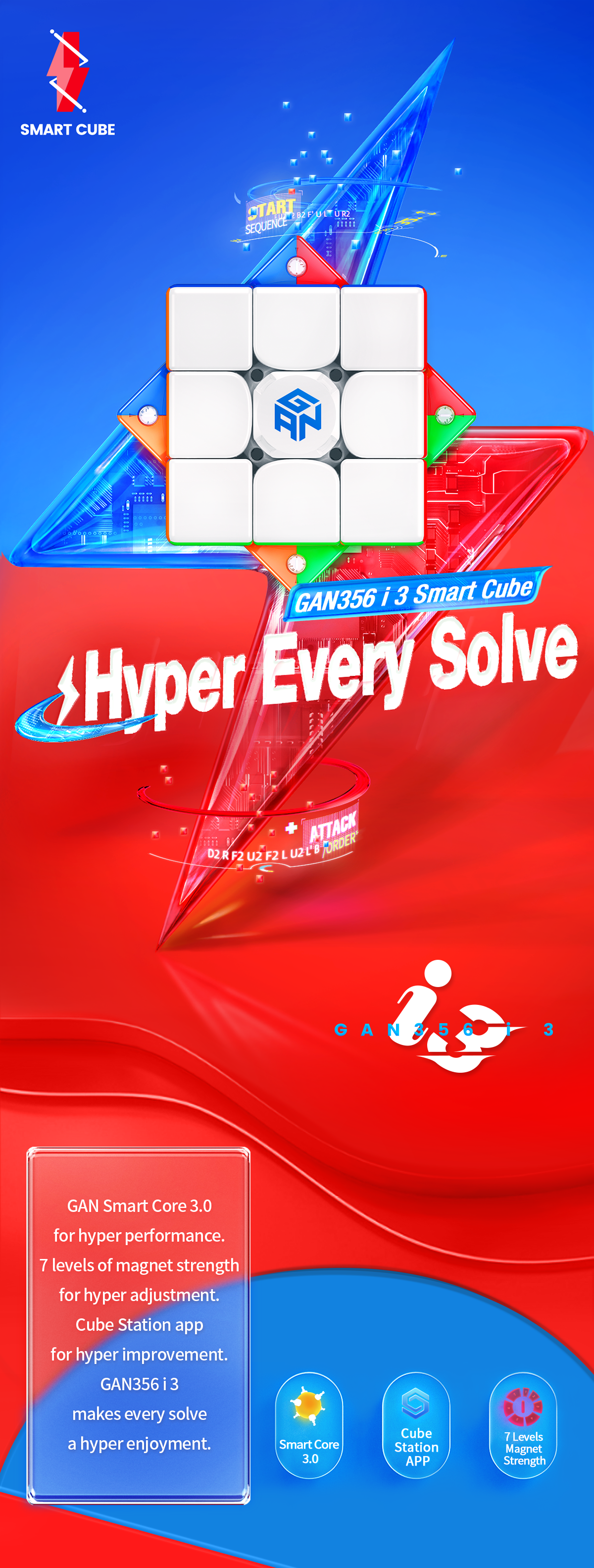 Gan 356 i3 Smartcube