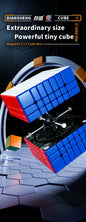 Diansheng Super Mini Cube 56 mm 7x7 (core magnetic, primary internals)