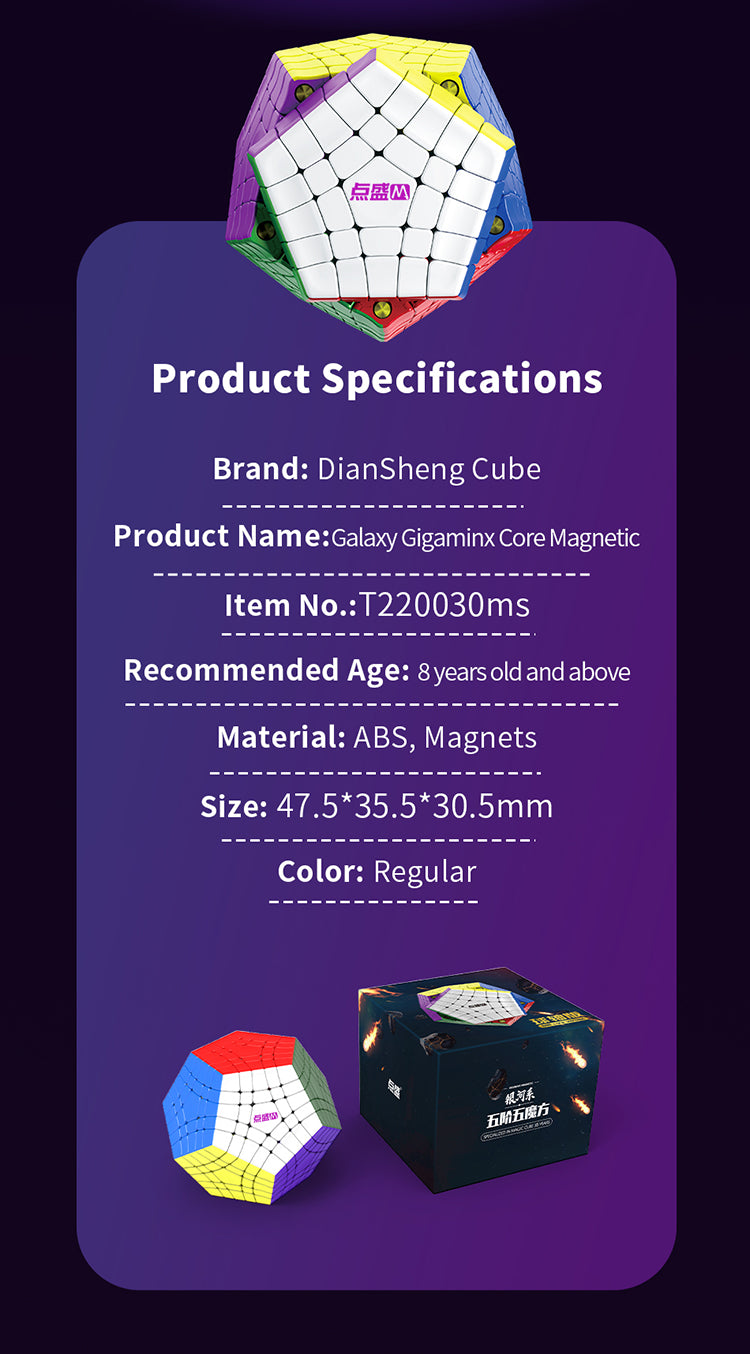 Diansheng Galaxy Gigaminx (core magnetic)