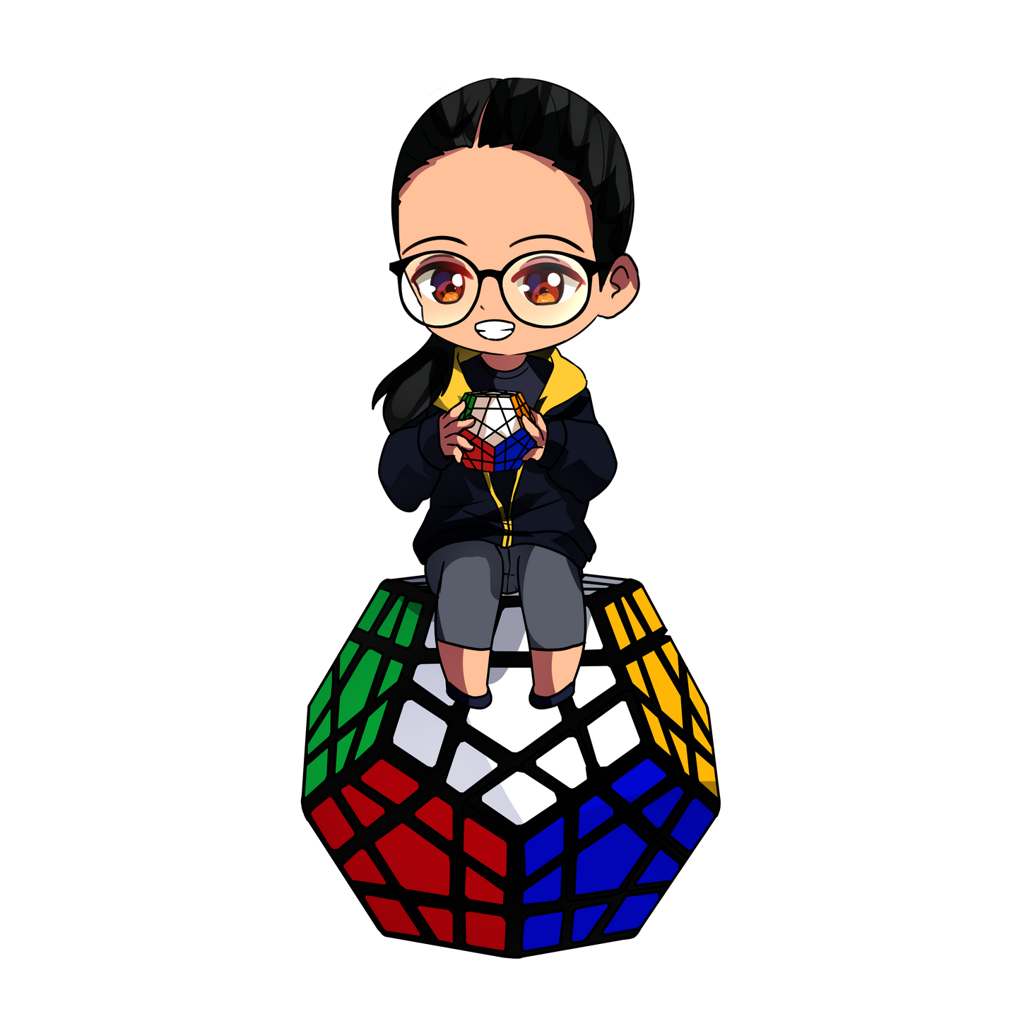 Cubewerkz Sponsored Cubers anime