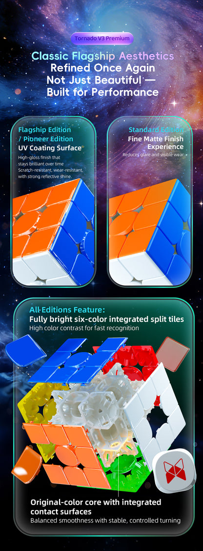 Qiyi X-Man Design Tornado V3 Premium
