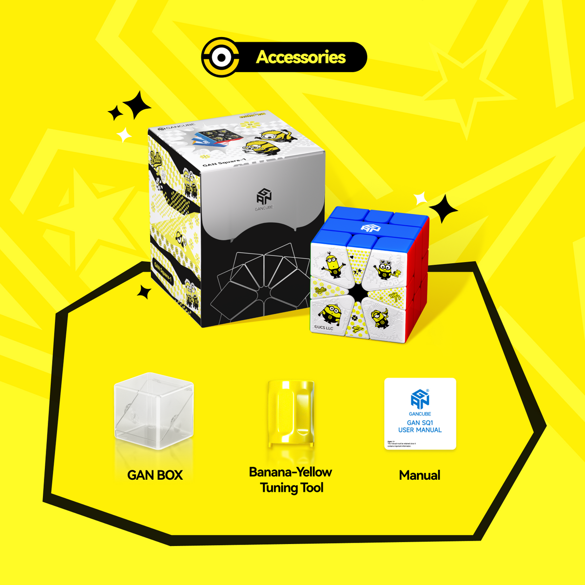 Gan Square-1 Minions Edition
