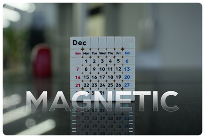 tribox Calendar 7x7x7 Magnetic