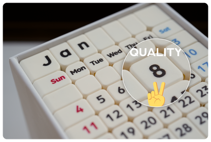 tribox Calendar 7x7x7 Magnetic