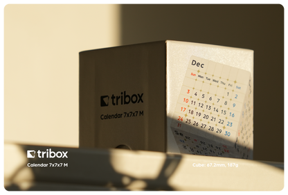 tribox Calendar 7x7x7 Magnetic