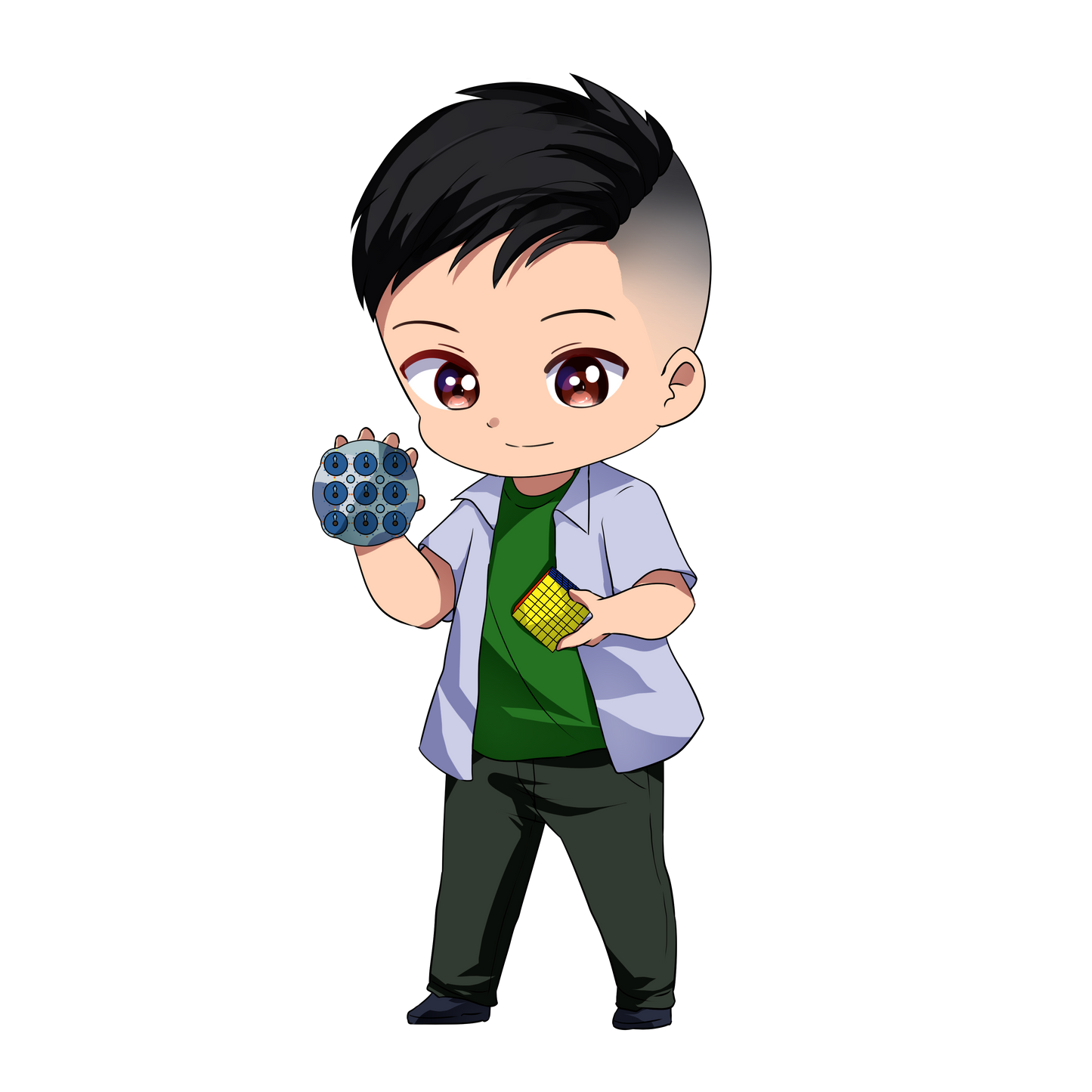 Cubewerkz Sponsored Cubers anime