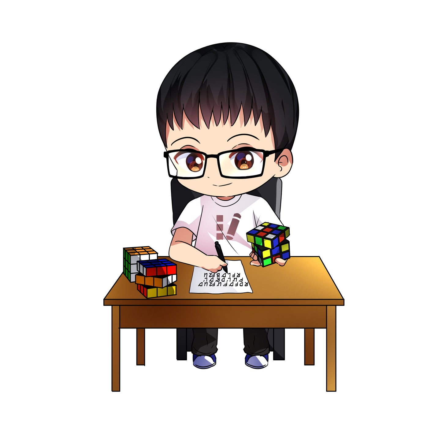 Cubewerkz Sponsored Cubers anime