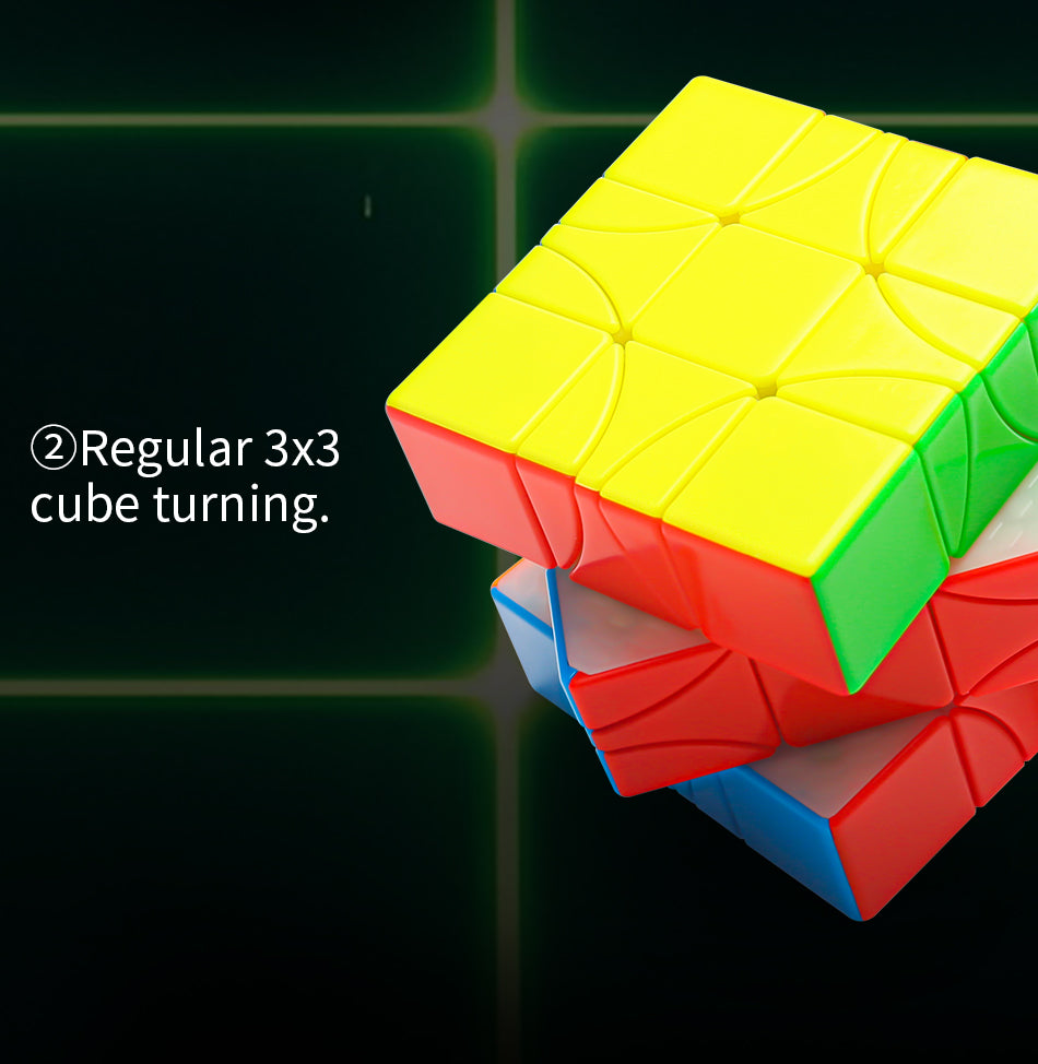 Diansheng Galaxy Cluster Corner-Turning 3x3 Cube (core magnetic)
