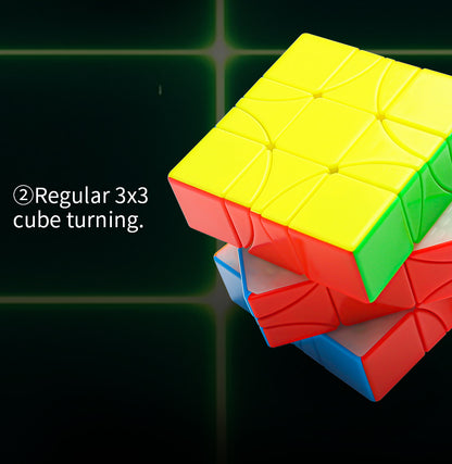 Diansheng Galaxy Cluster Corner-Turning 3x3 Cube (core magnetic)