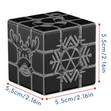 Ziina Star Christmas Cube 3x3x3 (glow in the dark)