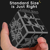 Ziina Star Christmas Cube 3x3x3 (glow in the dark)