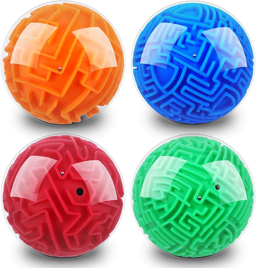 3D puzzle balls set