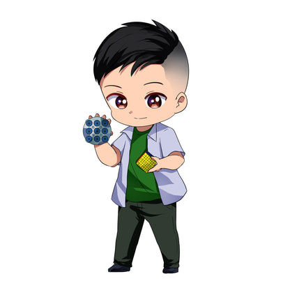 Cubewerkz Sponsored Cubers anime