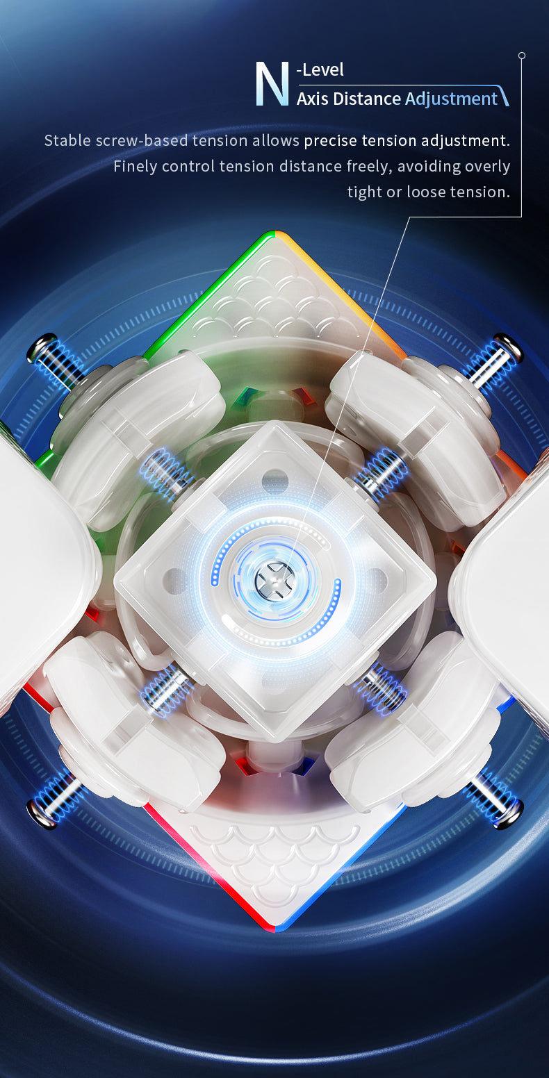 Moyu Weipo V5 20-Magnet Ball Core MagLev Magic Cloth 2x2