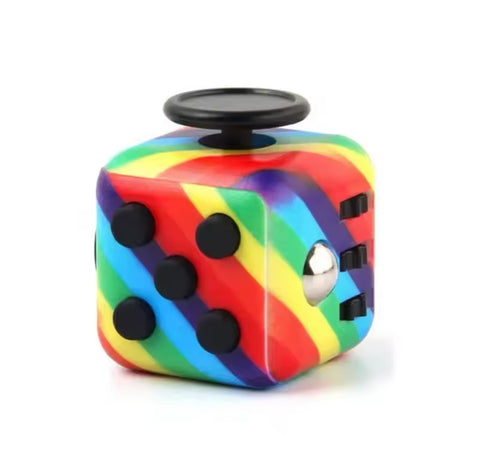 Fidget Cube, Decompression (Rainbow)