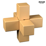 Qiyi Kongming Lock Set (15 pcs, skeuomorphic wooden)