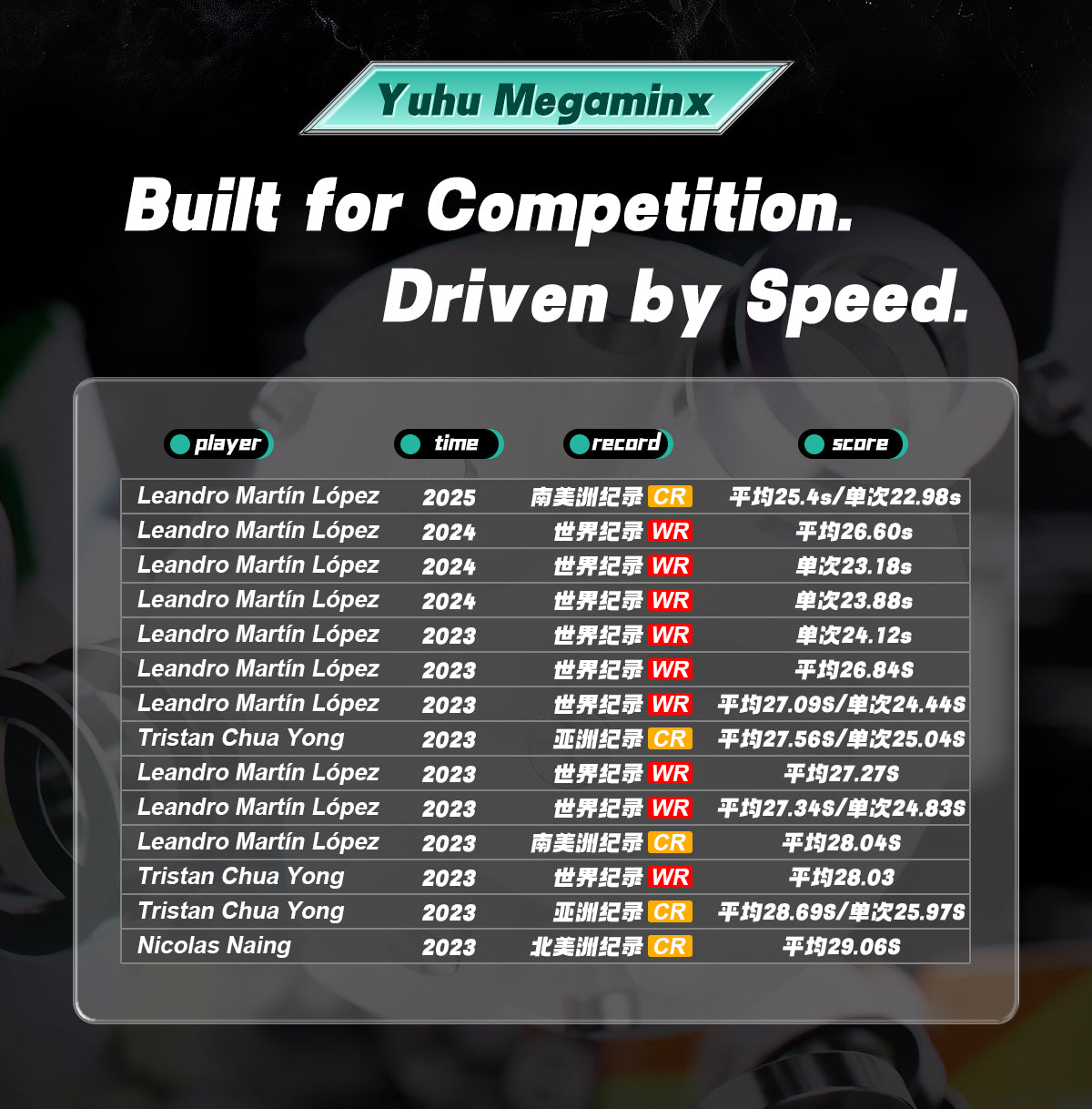 YJ Yuhu Megaminx V3