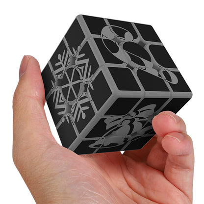 Ziina Star Christmas Cube 3x3x3 (glow in the dark)