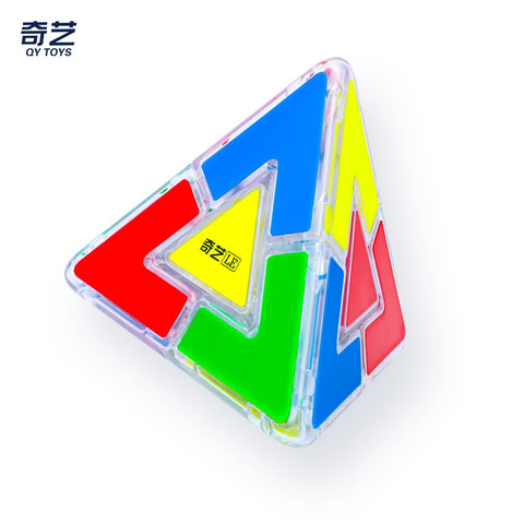 Qiyi Pyraminx Duo Transparent LE