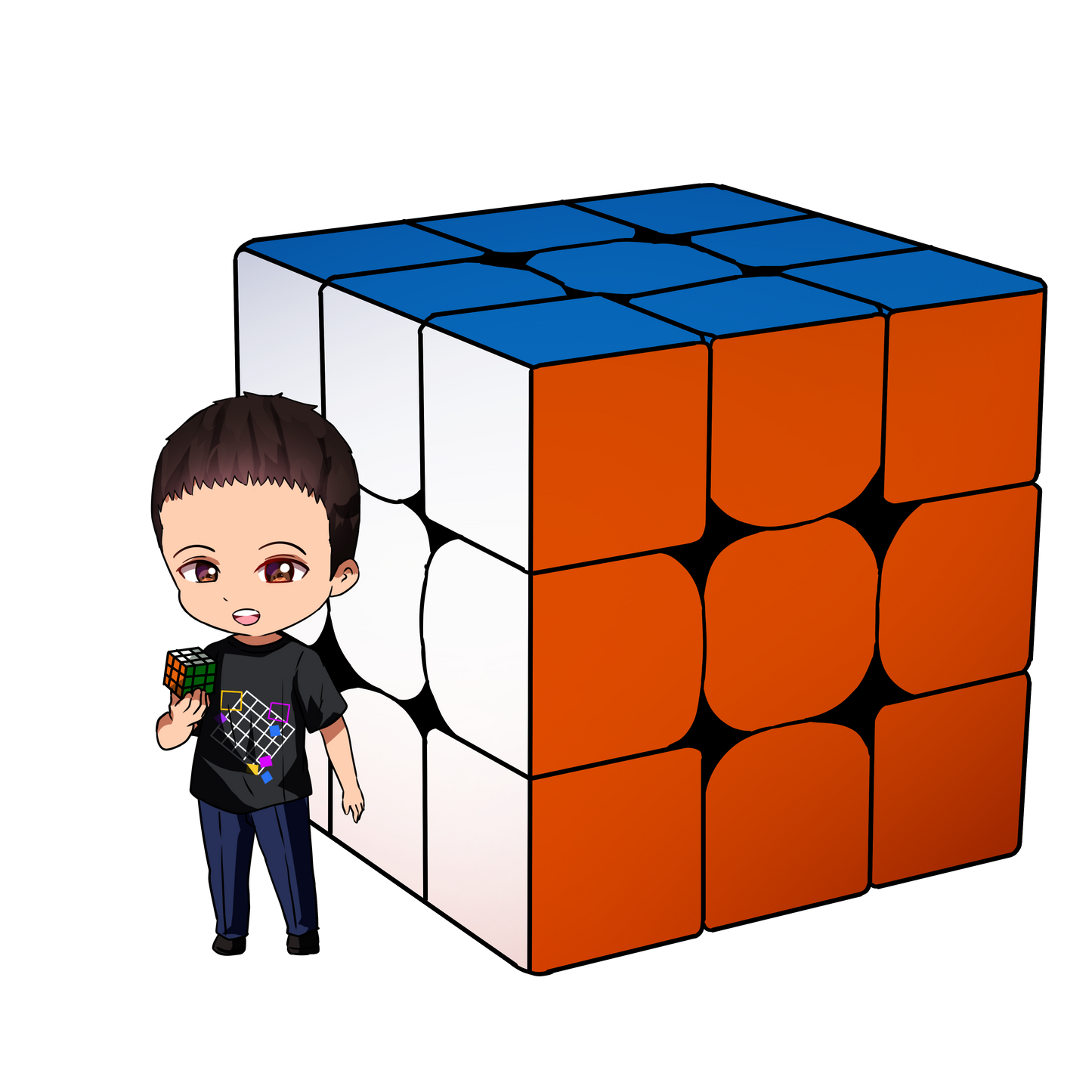 Cubewerkz Sponsored Cubers anime