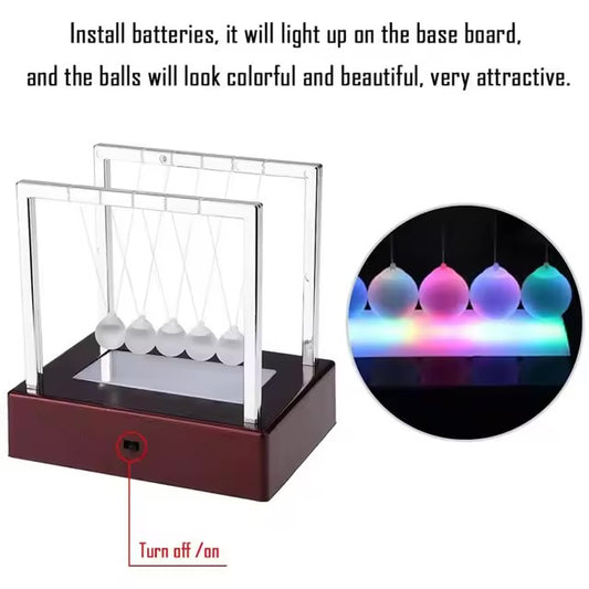 Light Up Newton Cradle