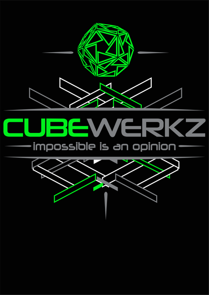 Cubewerkz T-Shirt Square-1 V1 (green)