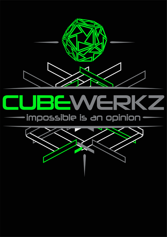 Cubewerkz T-Shirt Square-1 V1 (green)