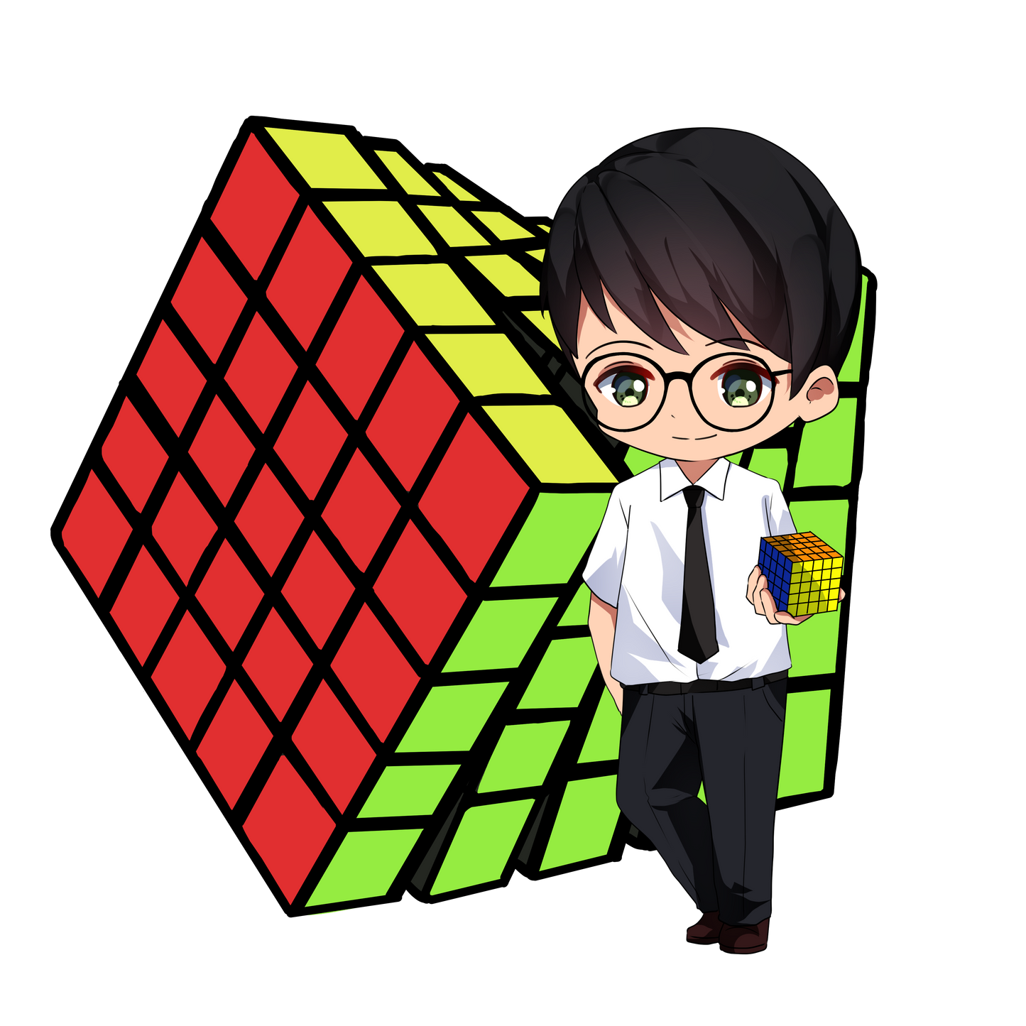 Cubewerkz Sponsored Cubers anime