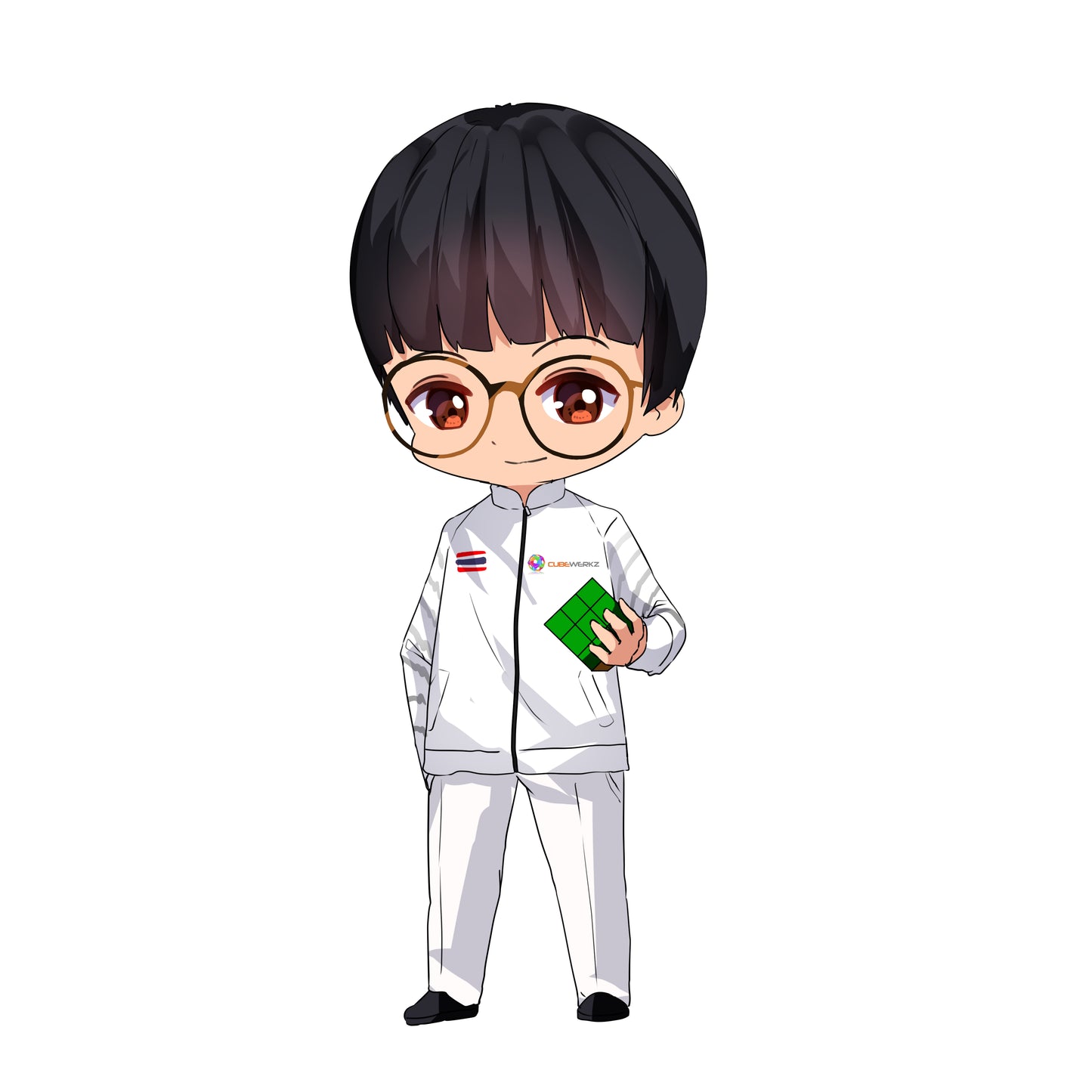 Cubewerkz Sponsored Cubers anime