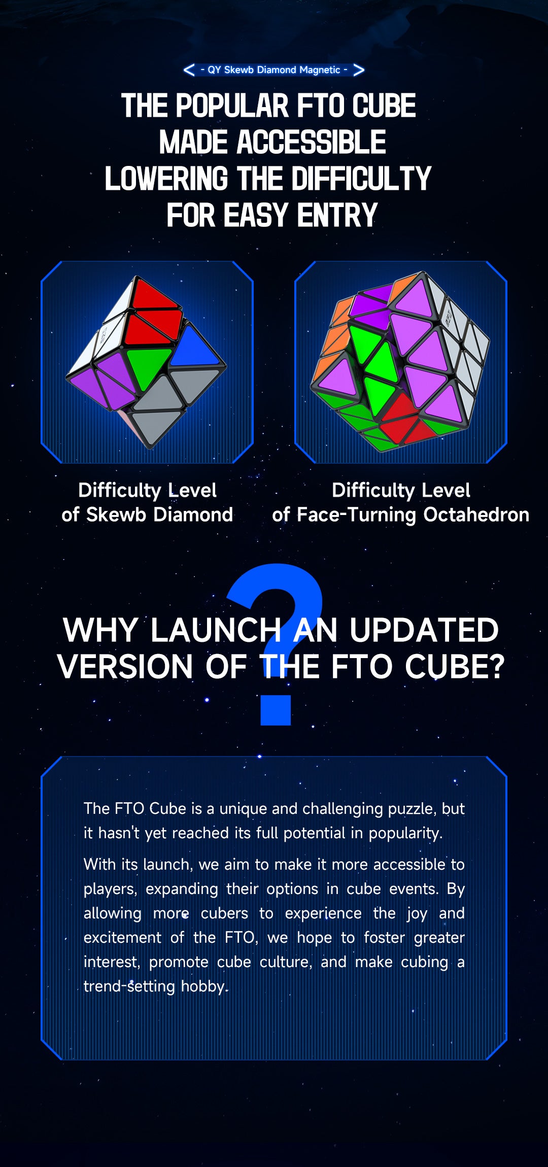 Qiyi Skewb Diamond / Baby FTO