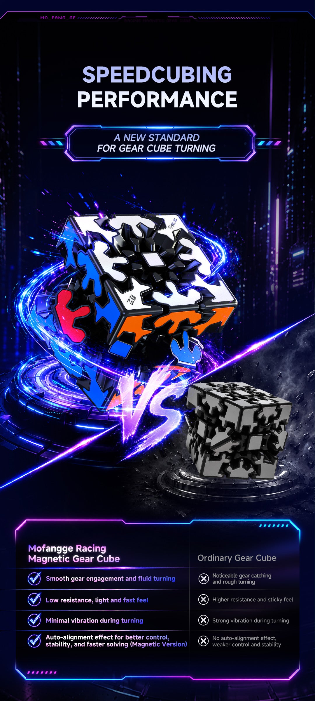 Qiyi Speed Gear Cube