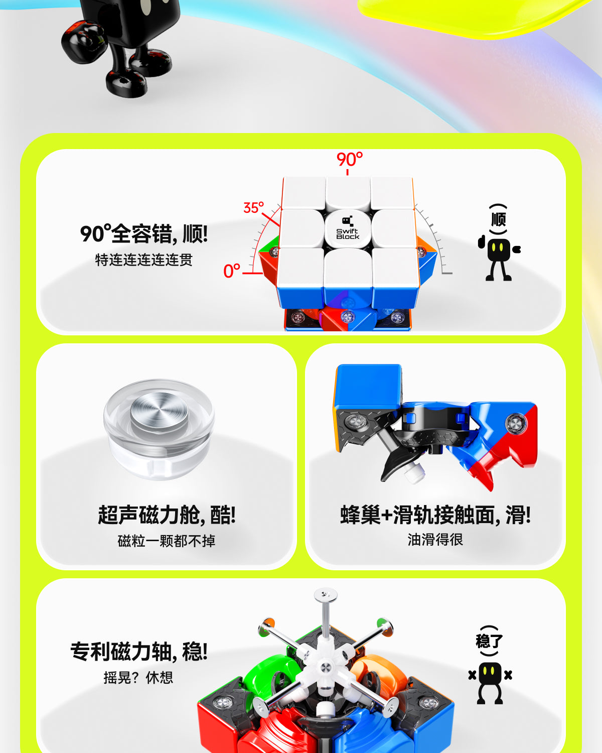 Swift 3x3 Super Maglev