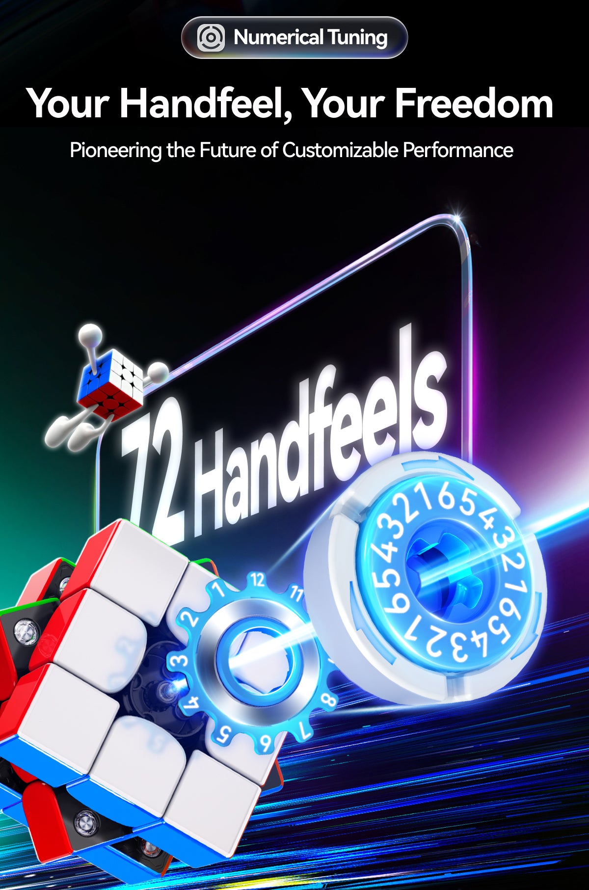 Gan V100 Maglev UV 3x3