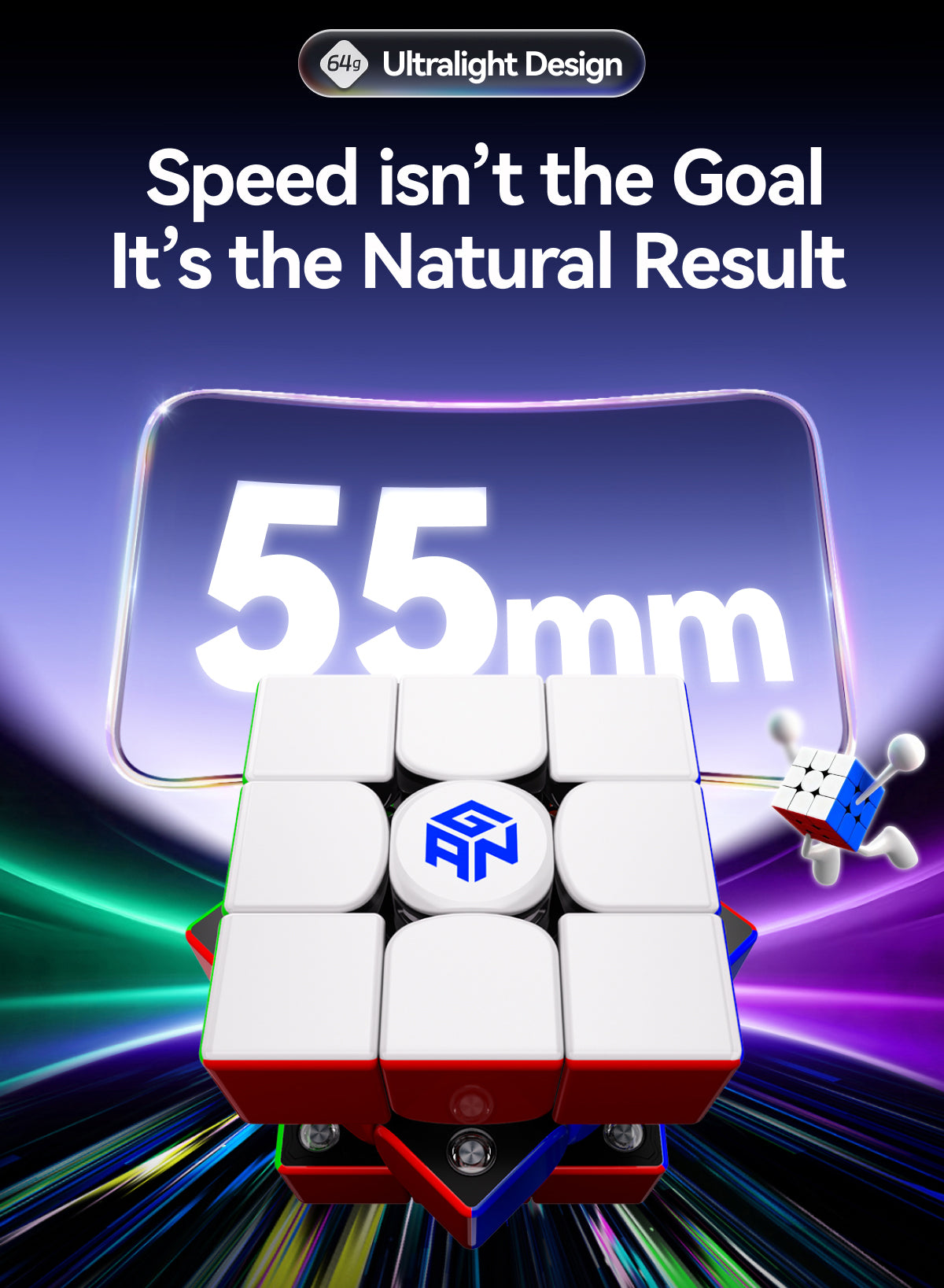 Gan V100 Maglev UV 3x3