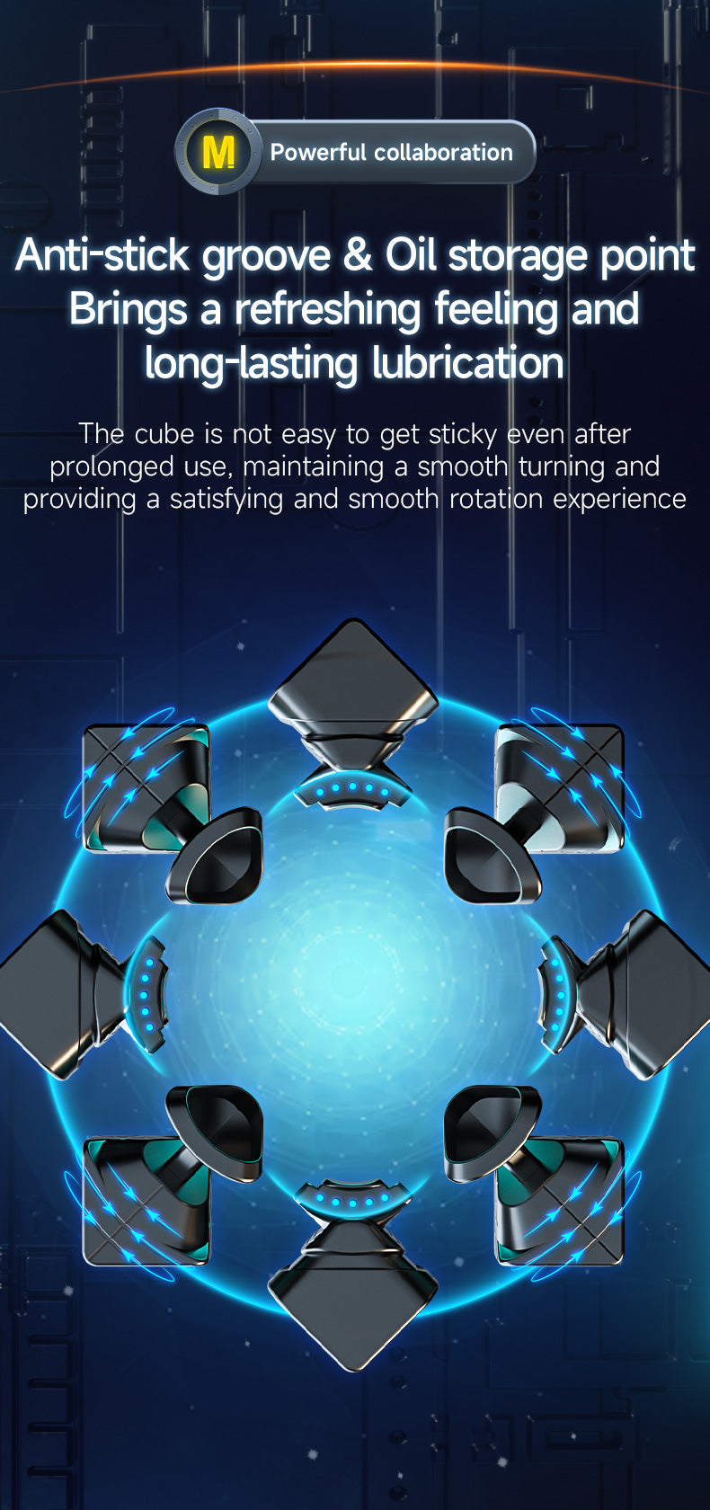 Qiyi M Pro Ball Core + Mag Lev UV