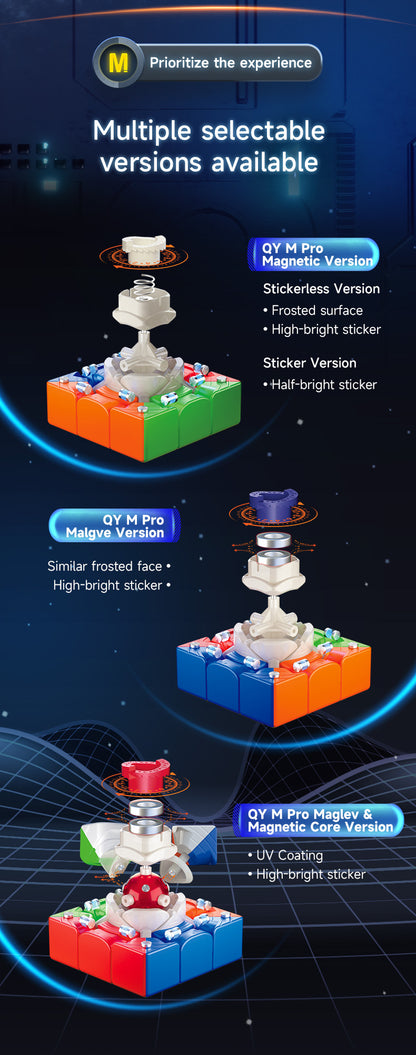 Qiyi M Pro Ball Core + Mag Lev UV