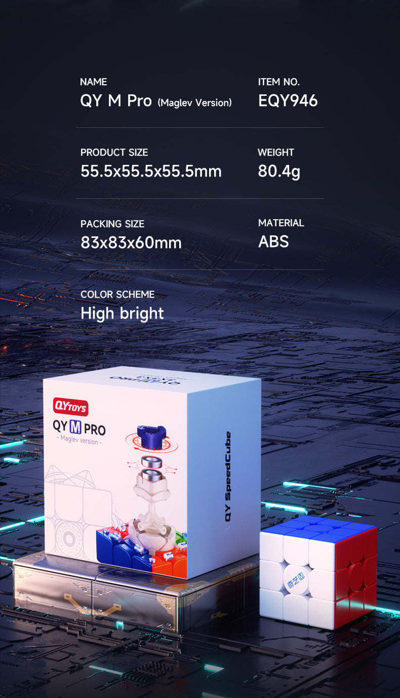 Qiyi M Pro Ball Core + Mag Lev UV