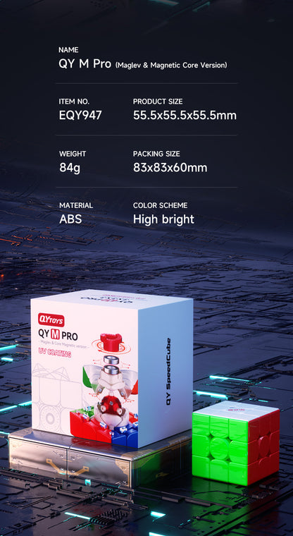 Qiyi M Pro Ball Core + Mag Lev UV