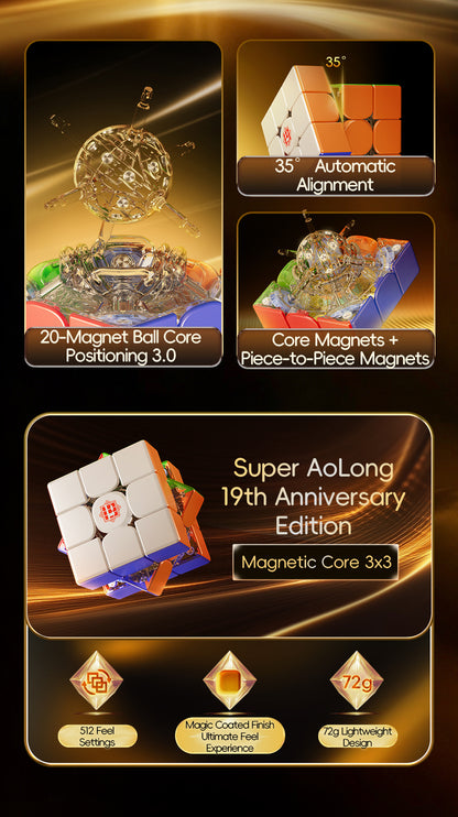 Moyu Super Aolong 19th Anniversary Edition