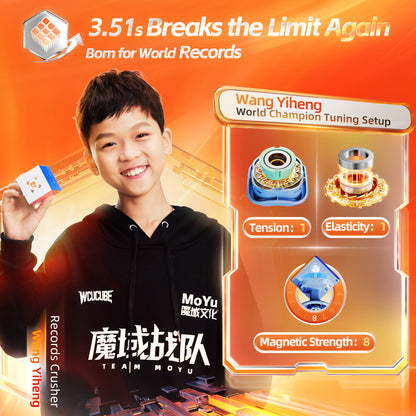 Moyu PB WR 3x3 20-Magnet Ball-Core MagLev Magic Coating Version