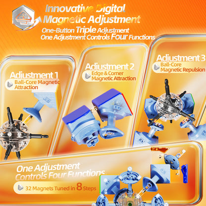 Moyu PB WR 3x3 20-Magnet Ball-Core MagLev Magic Coating Version