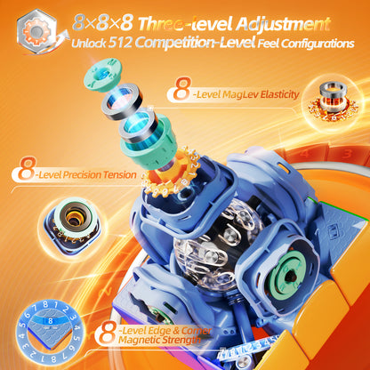 Moyu PB WR 3x3 20-Magnet Ball-Core MagLev Magic Coating Version