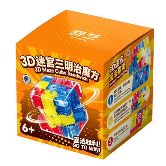 Qiyi 3D Maze Cube Sandwich